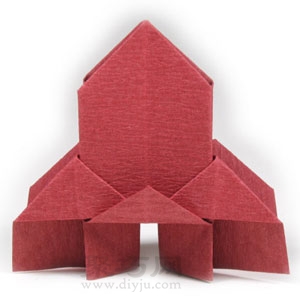 折纸教堂简单图解