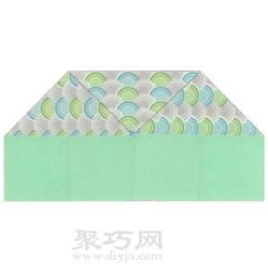 折纸房子的简单折法图解
