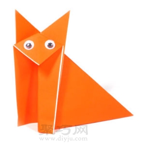 折纸立体狐狸折法图解