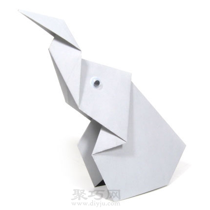 折纸大象简单的步骤图解 轻松学会折纸立体大象