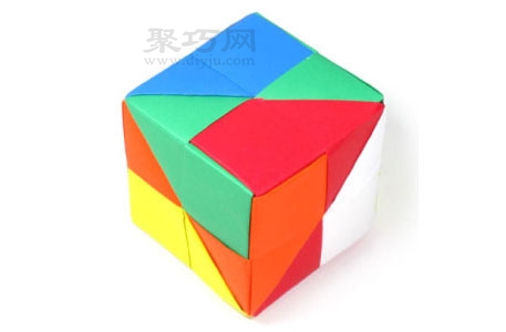 立体纸魔方怎么折？魔方折纸方法图解教程