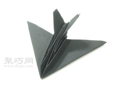 手工折纸隐形飞机图解教程