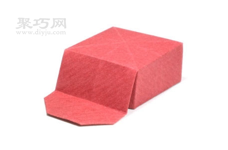 手工折纸方形帽子折法图解