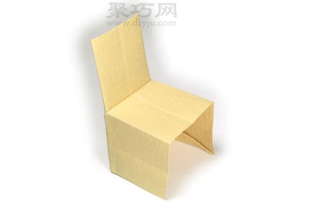 手工折纸小椅子折法图解