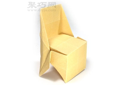 折纸的椅子怎么做简单图解