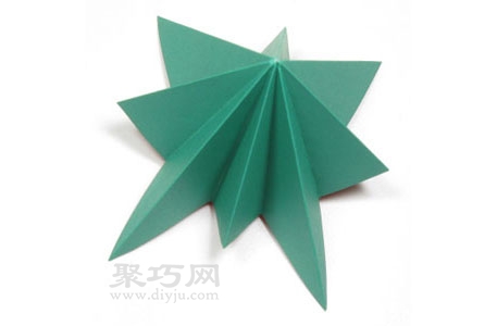 简单立体圣诞树折纸教程