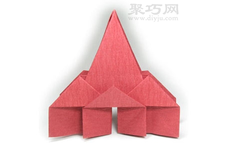 折纸教堂房子折纸方法