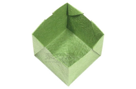折纸立体盒子折法步骤图解