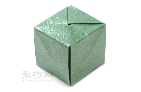 简单实用的折纸空心立方体图解教程