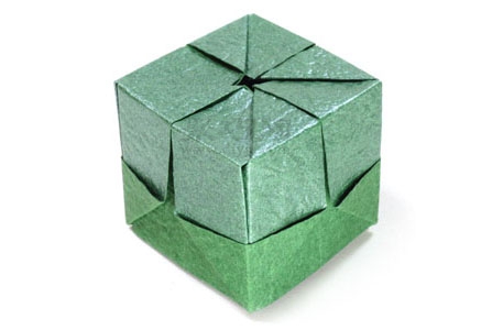 立体方块怎么折？这个立体方块折法教给你