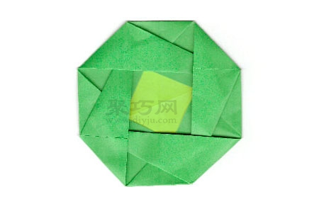 花形信封折纸方法