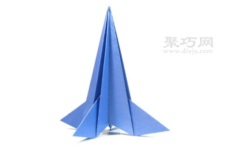折纸立体火箭怎么折