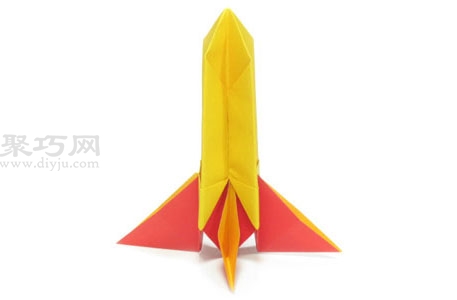 折纸3D火箭折纸方法