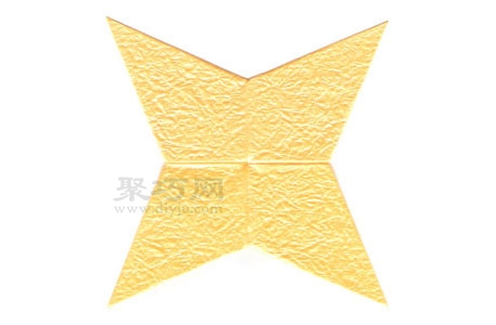 折纸四角星折法步骤