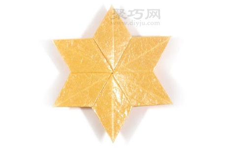 折纸六角星折纸教程
