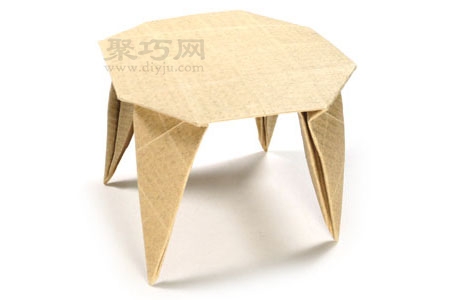 折纸圆桌折纸方法