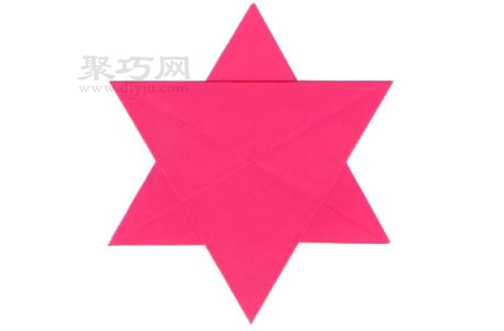 六角星折纸教程