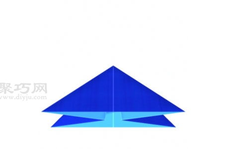 折纸基础折法：双三角型折叠