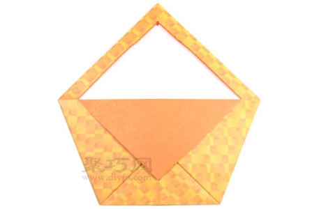 只用一张纸折纸手提包 简单的又漂亮手提包折纸教程