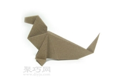 手工折纸海豹怎么折