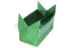 折纸蝴蝶盒子折法图解