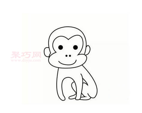 猴子画法第5步