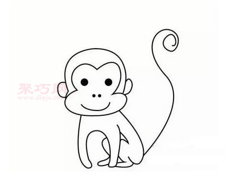 猴子画法第6步