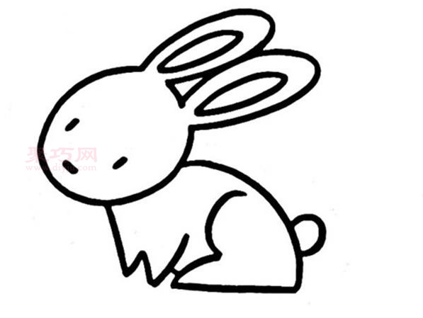 兔子画法第4步