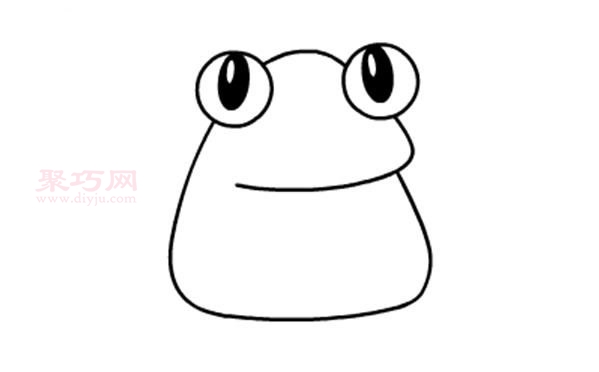 青蛙画法第2步