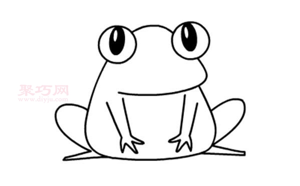 青蛙画法第4步