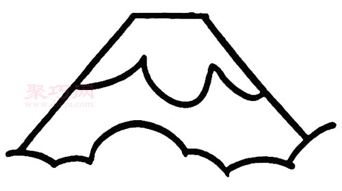 火山画法第2步