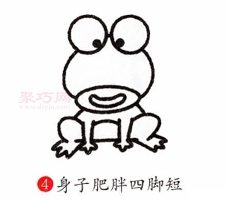青蛙画法第4步