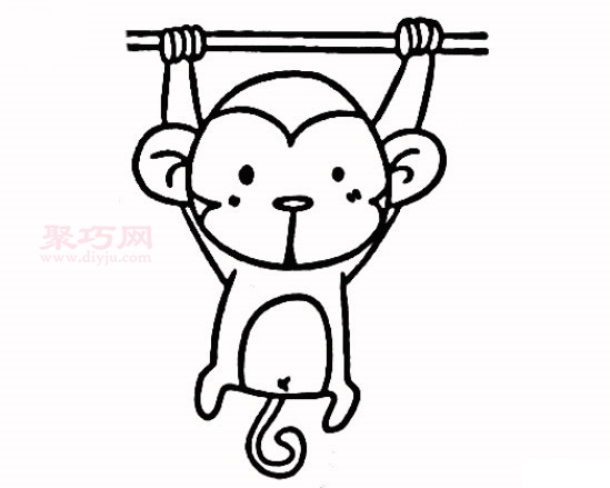 猴子画法第4步