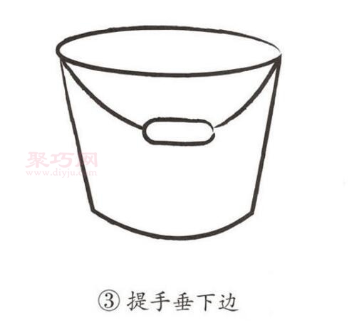 水桶画法第3步