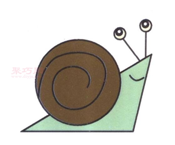 蜗牛画法第6步