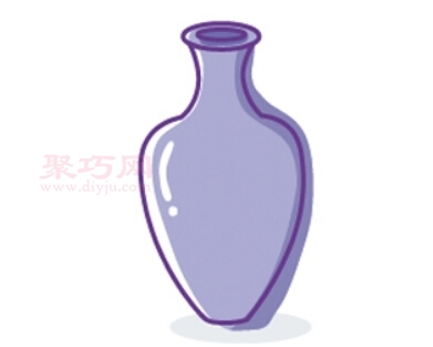 花瓶画法第4步
