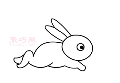 小兔子画法第4步