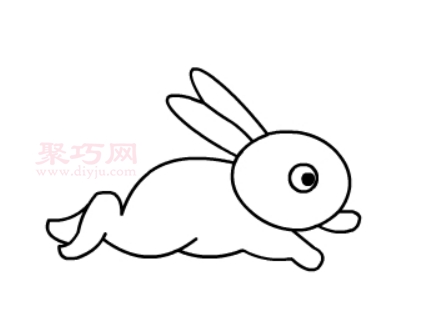 小兔子画法第5步