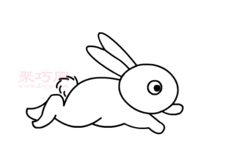 小兔子画法第6步