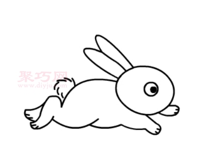 小兔子画法第7步