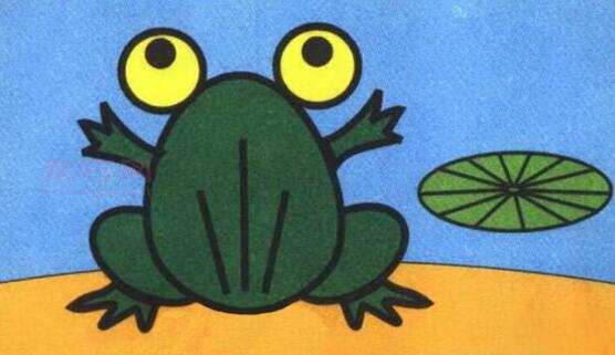 小青蛙画法第5步