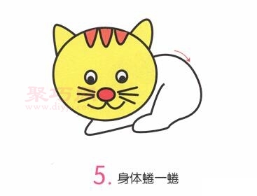 小花猫画法第5步