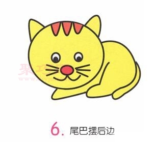 小花猫画法第6步