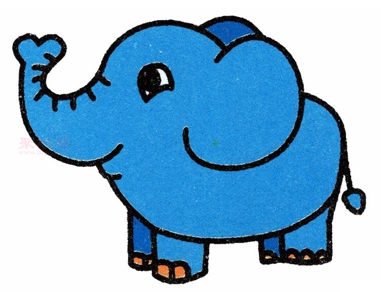 大象画法第7步