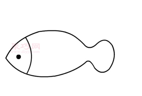 小鱼画法第2步
