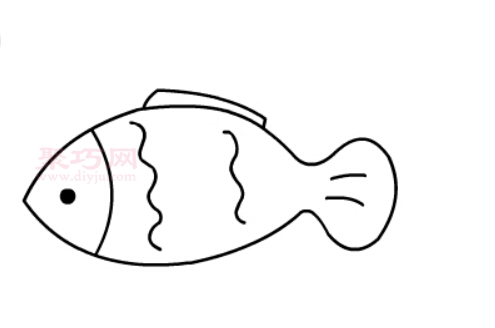 小鱼画法第4步