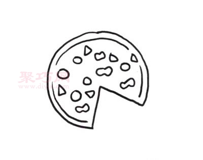 披萨画法第3步