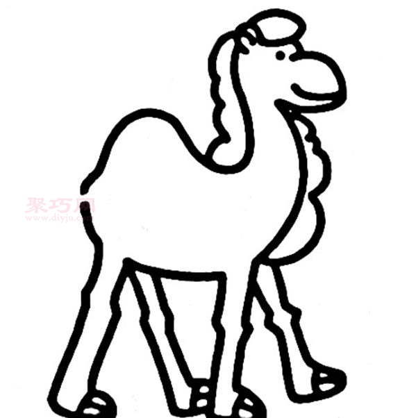 骆驼画法第3步
