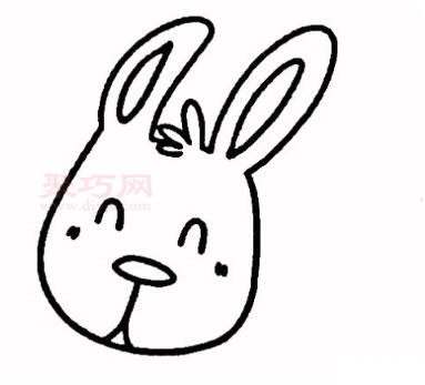 兔子画法第2步