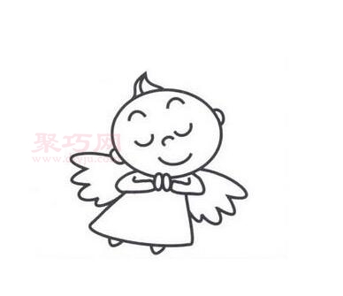 小天使画法第3步